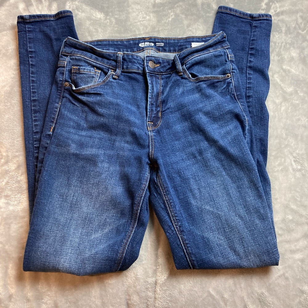 Old Nay Rockstar Super Skinny Jeans 8 Tall 8T